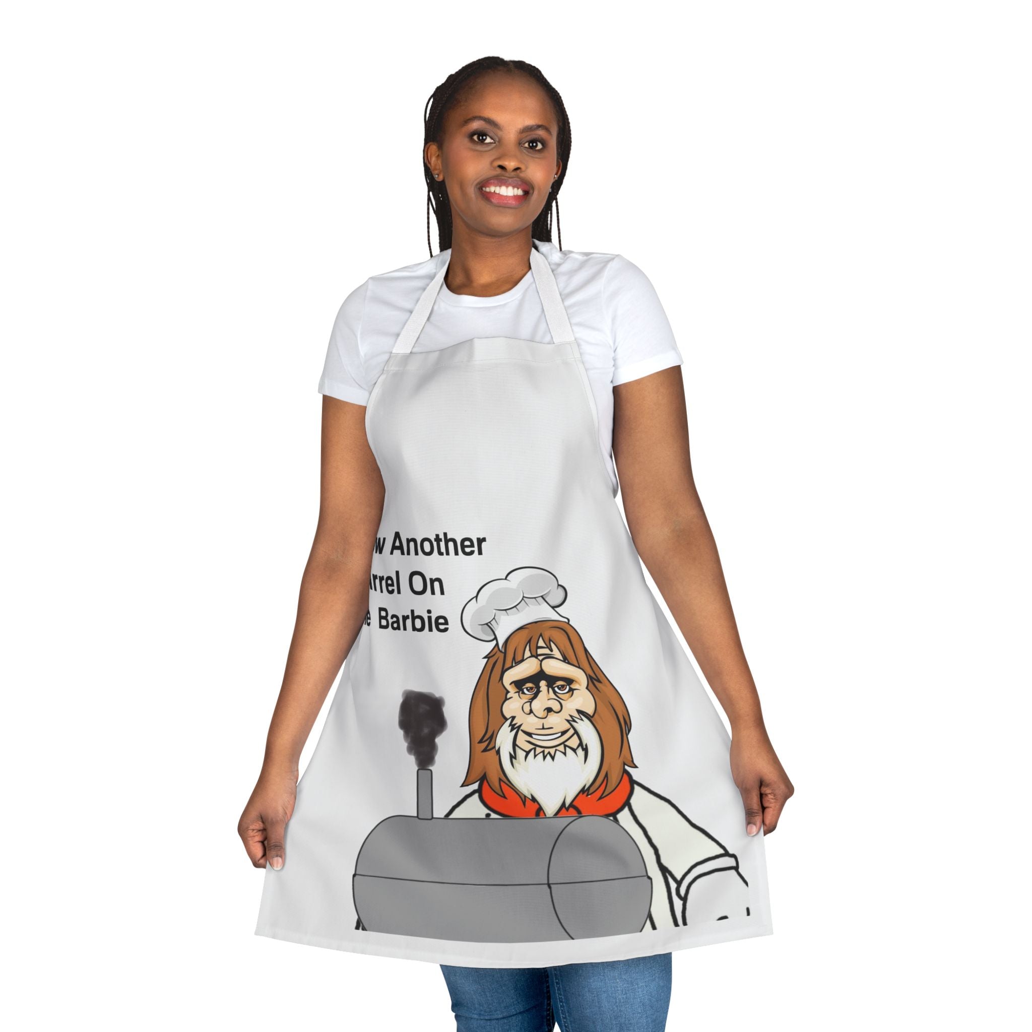 Apron - 'Throw Another Squirrel on the Barbie' BBQ Grill Chef Apron