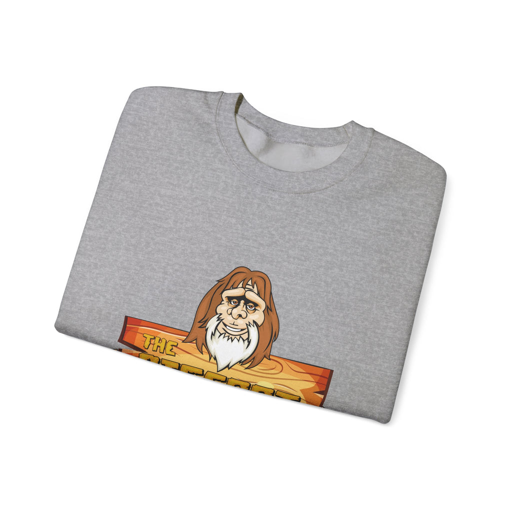 Crewneck Sweatshirt — The Bigfoot Bistro Graphic (front logo, back menu)