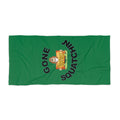 Gone Squatchin' Beach Towel - Funny Bigfoot Pool & Beach Towel