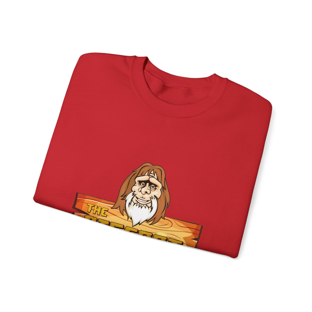 Crewneck Sweatshirt — The Bigfoot Bistro Graphic (front logo, back menu)