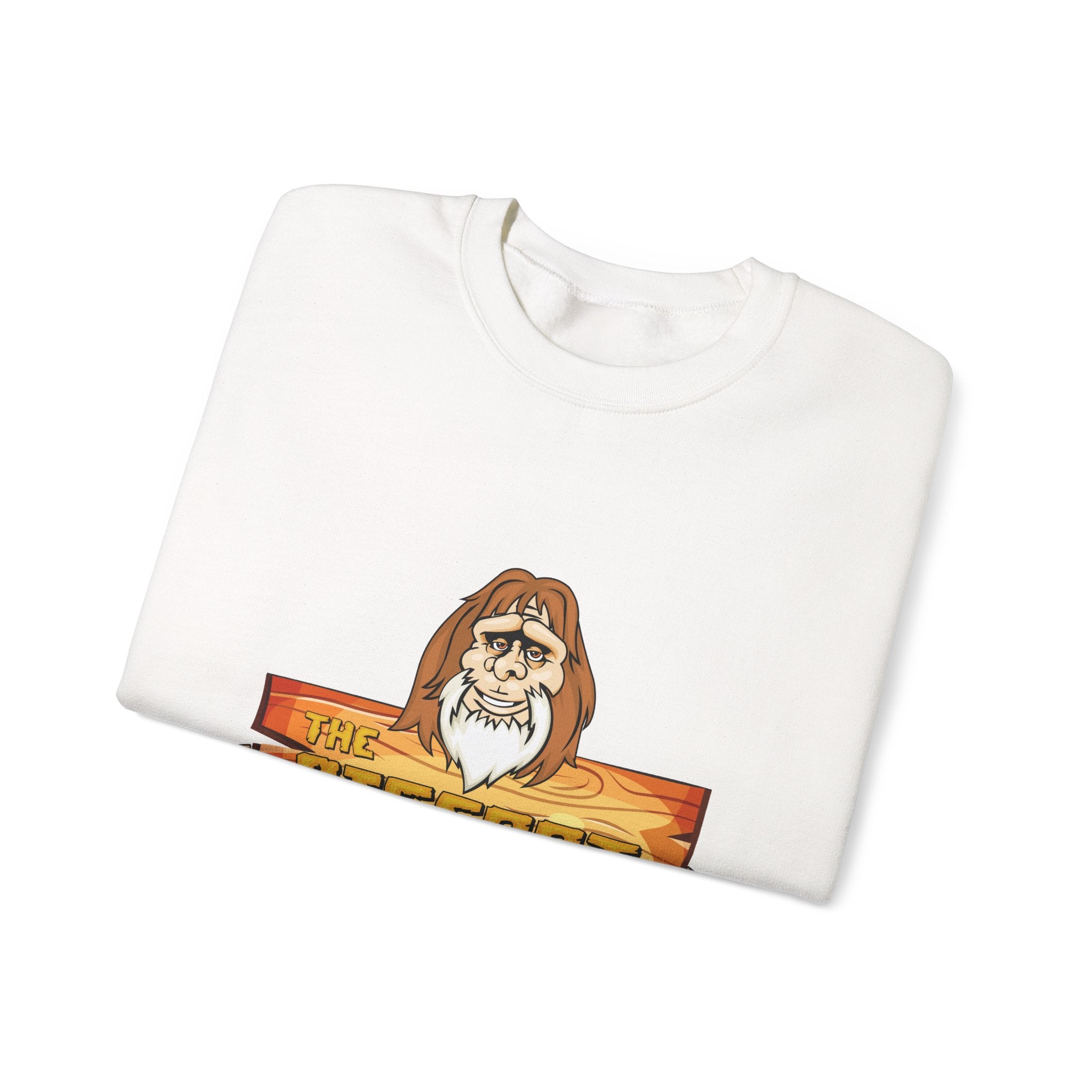 Crewneck Sweatshirt — The Bigfoot Bistro Graphic (front logo, back menu)