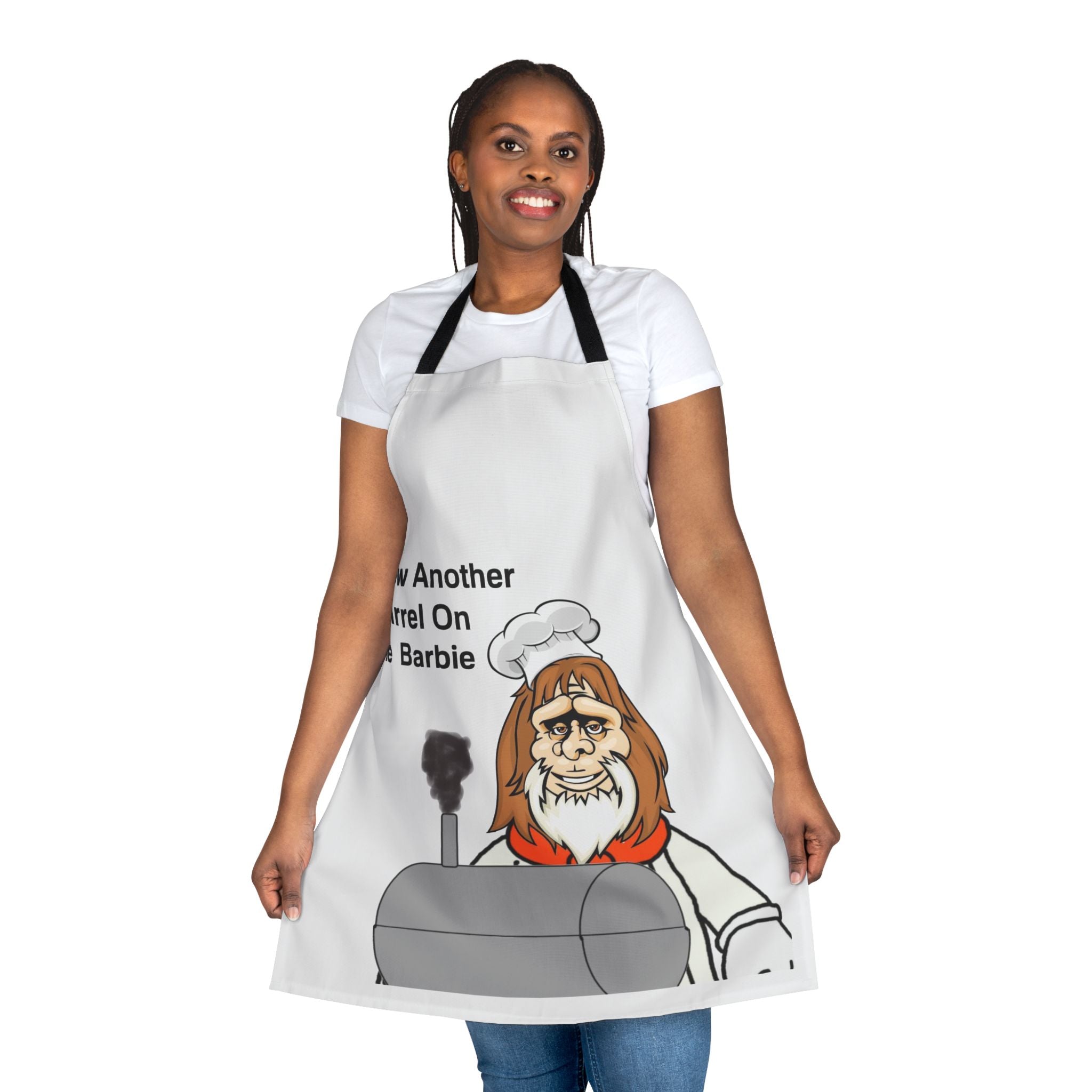 Apron - 'Throw Another Squirrel on the Barbie' BBQ Grill Chef Apron