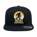Bigfoot Hide And Seek Embroidered Flat Bill Cap