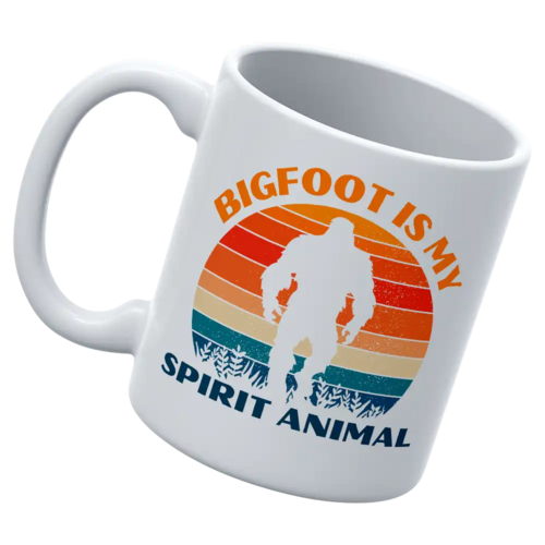 Bigfoot Is My Spirit Animal 11oz Mug