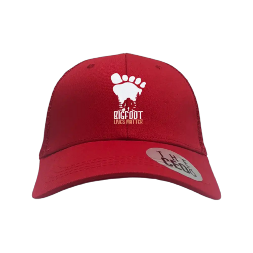 Bigfoot Lives Matter Embroidered Trucker Hat