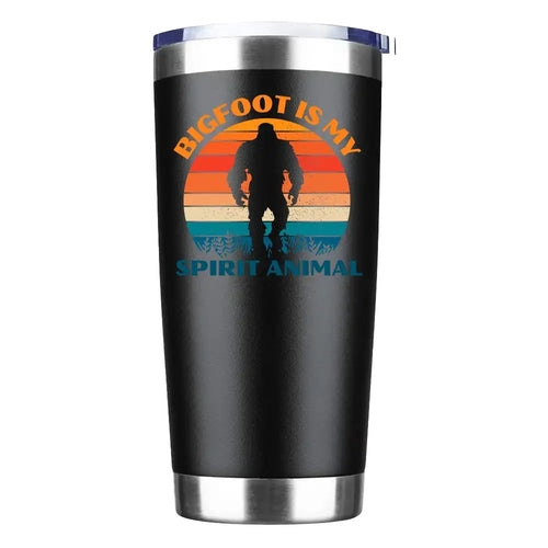 Bigfoot Is My Spirit Animal 20oz Insulated Vacuum Sealed Tumbler